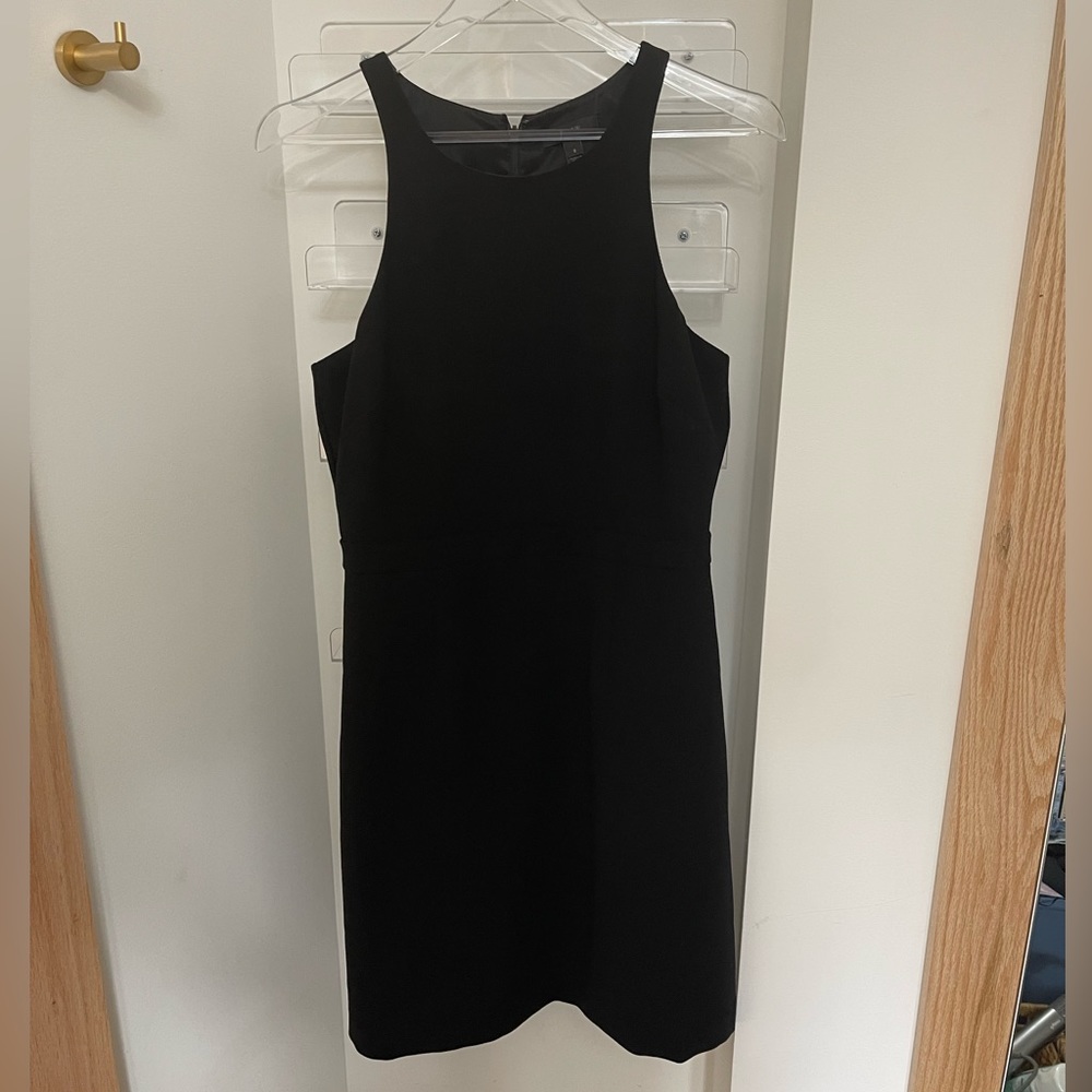 J. Crew black shift dress